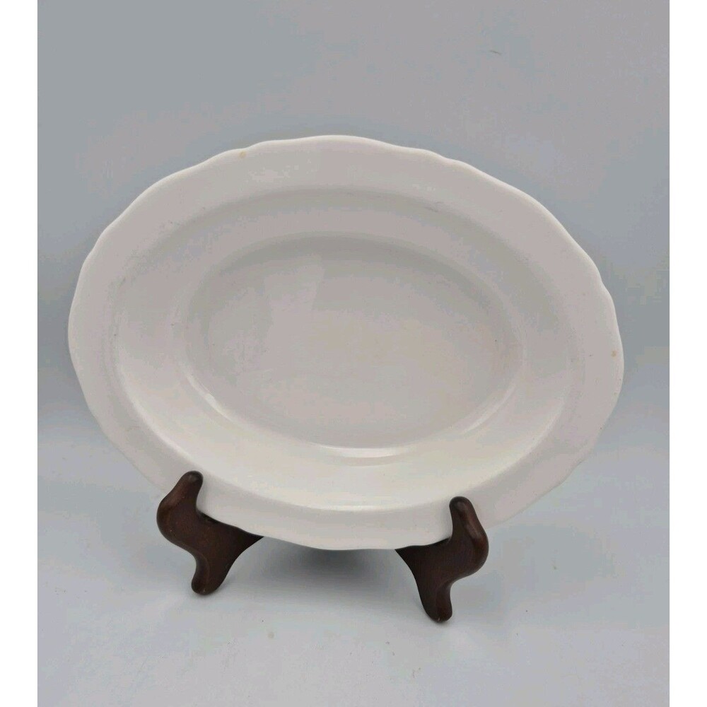 Spode England Italian Oval Oven To Table Transferware Casserole Serving Dish Vtg